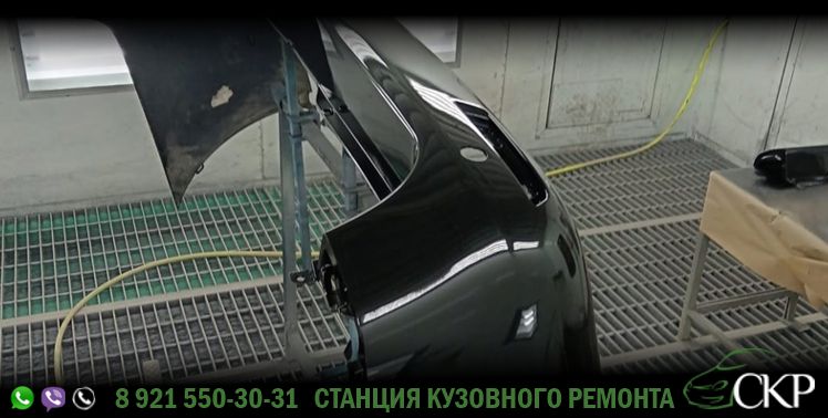 Восстановление кузова Мерседес Вито (Mercedes Vito) в СПб в автосервисе СКР.